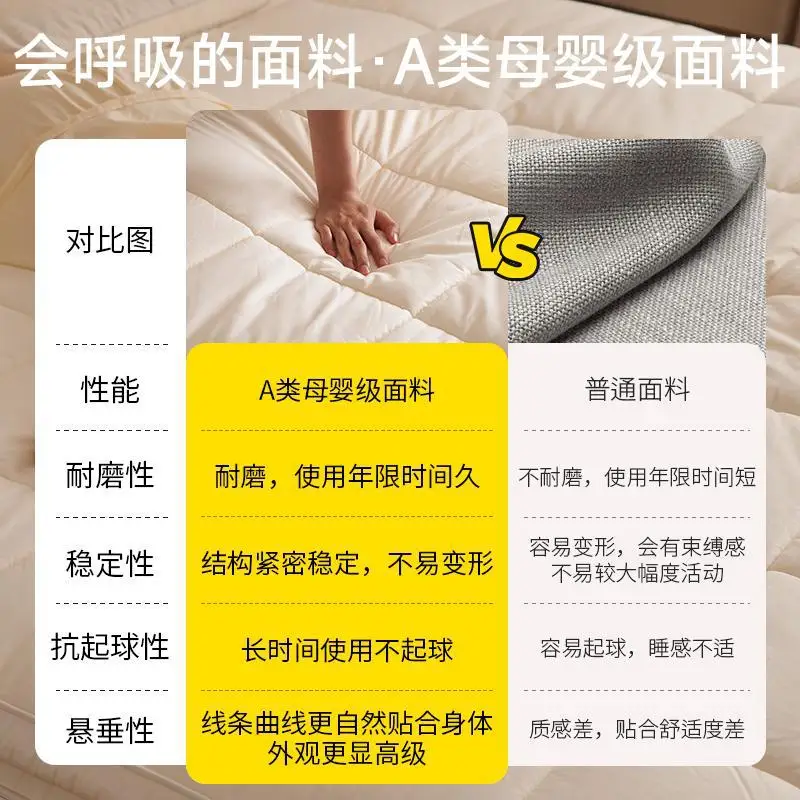 Marshmallow-Matratze, Latex-Feder, Haushalt, Doppelschlafzimmer, 1,8 dick