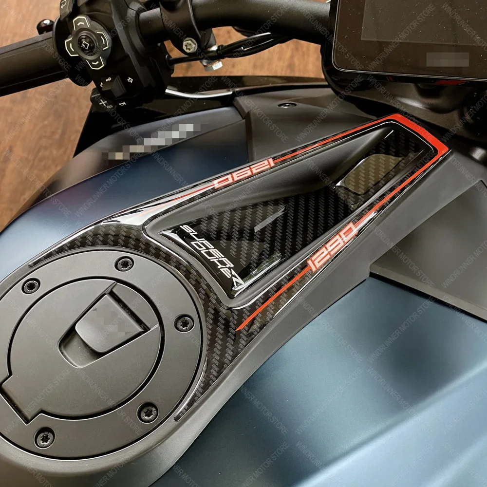 

For 1290 R Super Duke 2022-2023 Motorcycle Waterproof Protection Sticker Front of Fuel Tank Stickers 3D Resin Protective Sticker