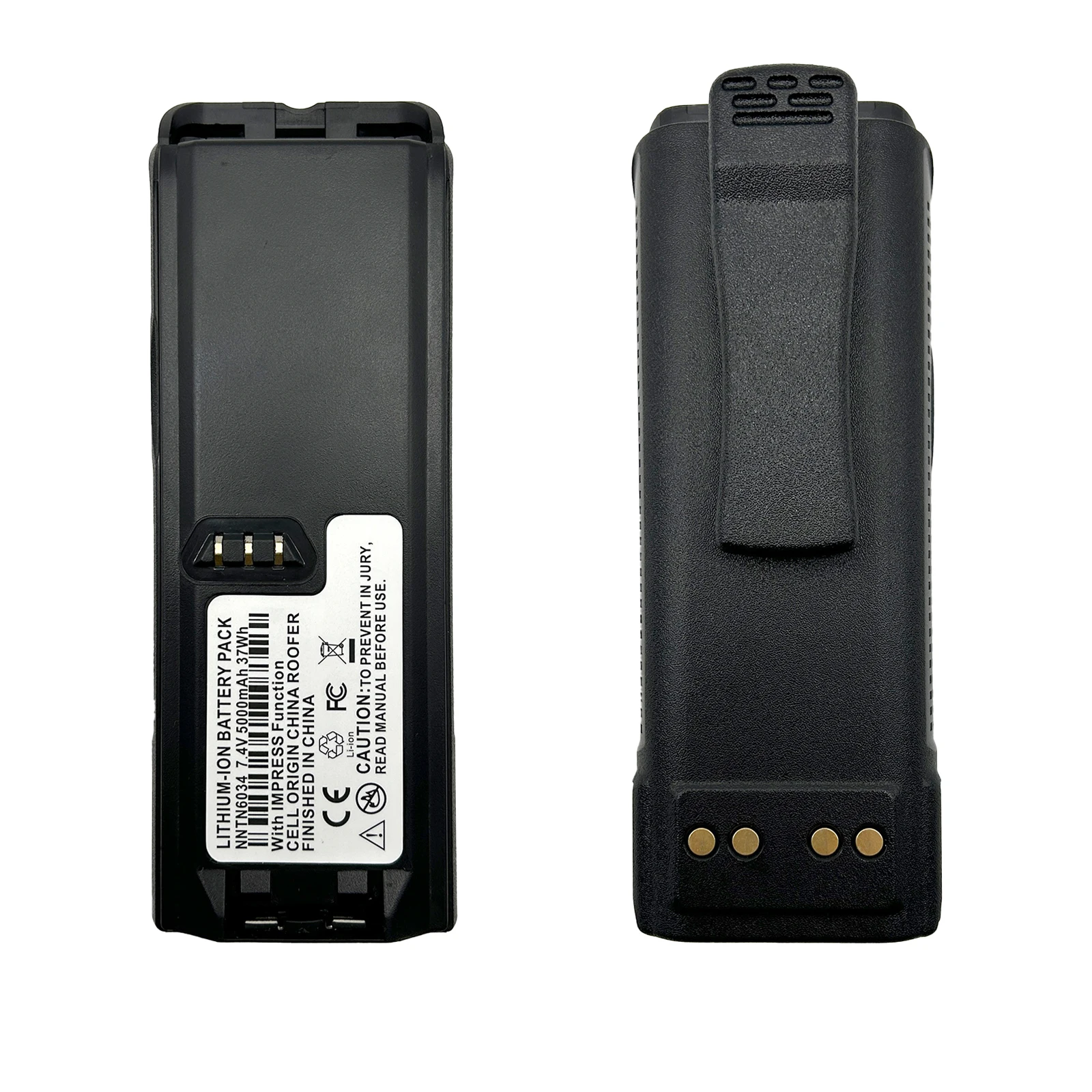 NNTN6034 5000MAh Walkie Pengganti Baterai Li-ion untuk XTS4250 XTS3000 MTP200 XTS3500 XTS5000 Radio Dua Arah Portabel