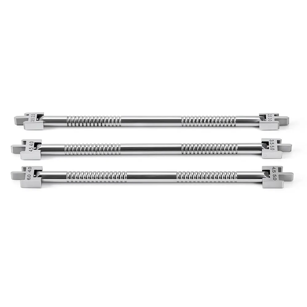 3PCS AZDENT Dental Kieferorthopädische Klammern Position Gauge Einstellbare Edelstahl Halterung Stellungs Zahnmedizin Werkzeug Autoklavierbar – Detail 8