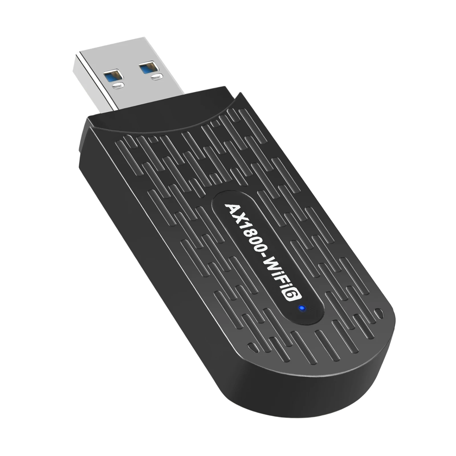 

1800Mbps Wireless Network Adapter for Desktop PC Wireless USB Internet Network Card with 5GHz/2.4GHz Dual Band WPA3