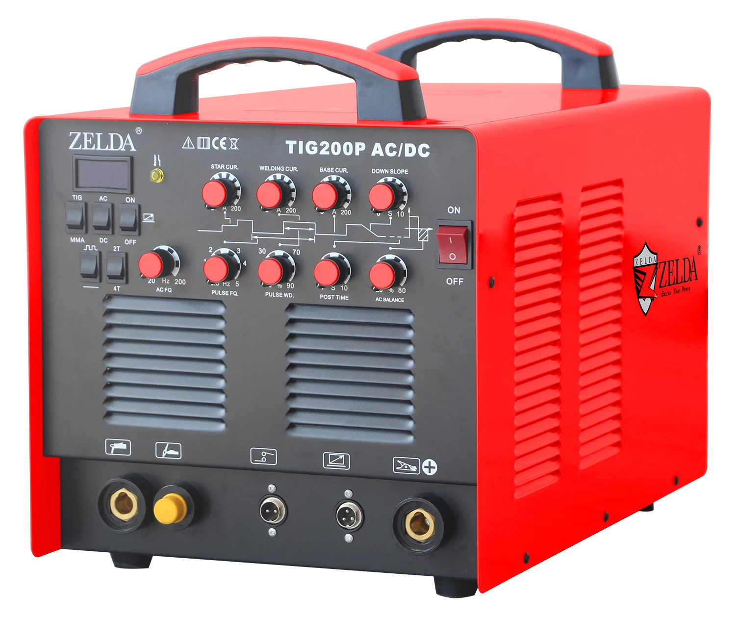 【2026 Hot Selling】Ideal for Welding Aluminium and Stainless Steel TIG-200P AC/DC TIG Welder