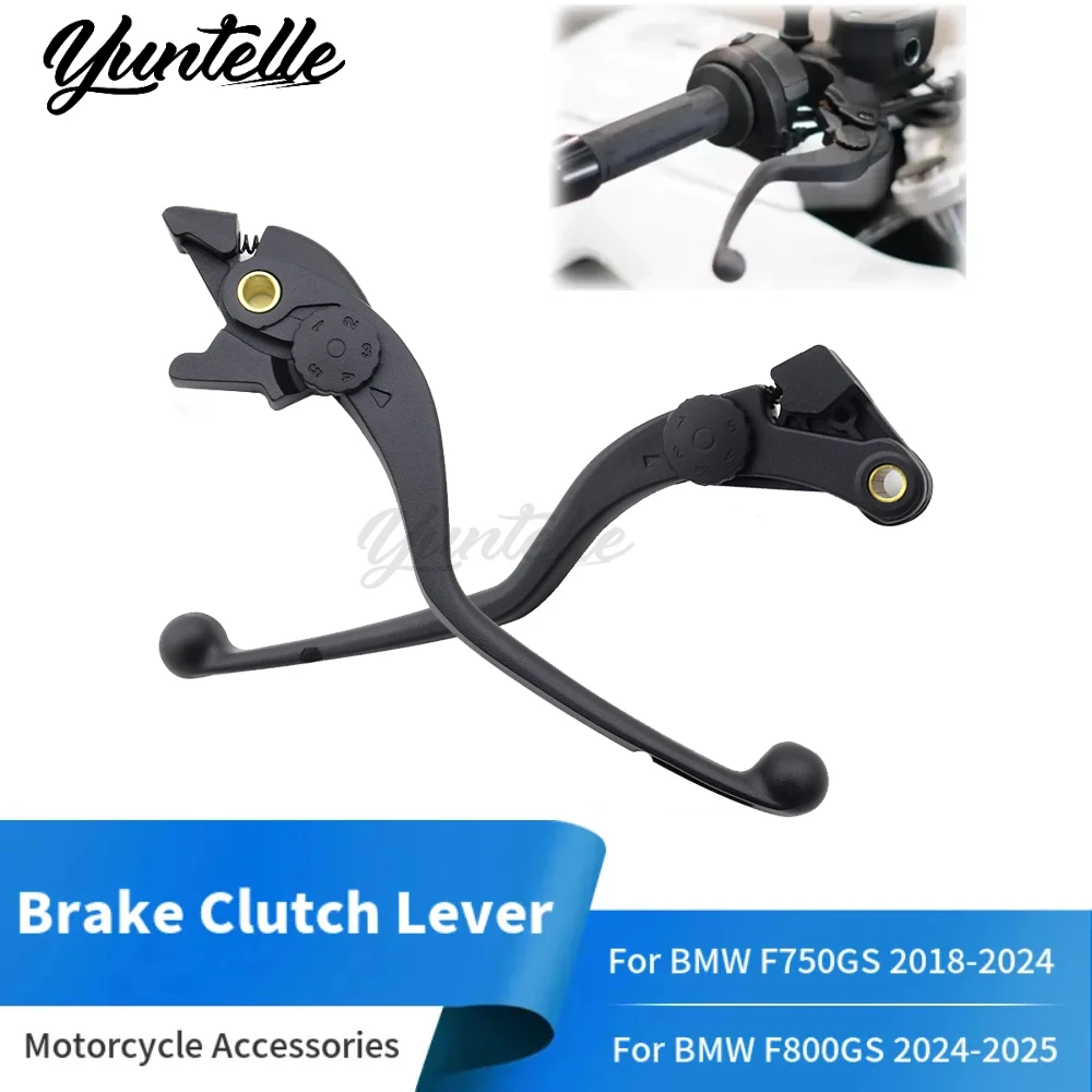 For BMW S1000R F750GS F800GS F850GS ADV F900GS F900R F900 2018-2025 2024 Front Handle Brake Clutch Lever Motorcycle Accessories