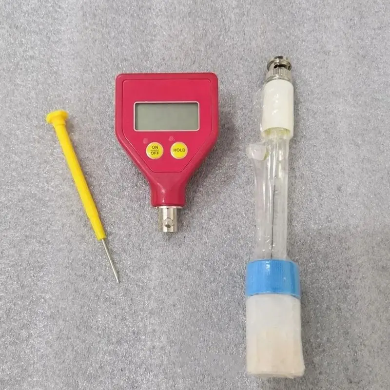 1Set  PH-98108 PH Meter, High Precision PH Tester With Sharp Glass Electrode for Water Food Milk Cheese Soil ph للجبن