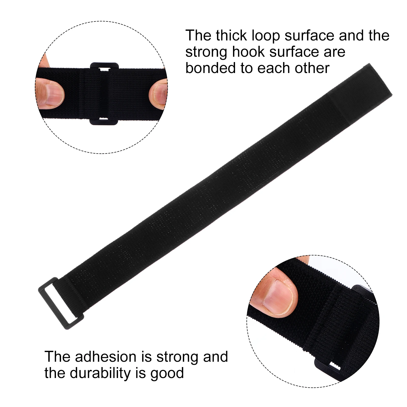 

10Pcs Waterproof Bag Arm Strap Industrial Strength Adhesive Tape for Water Resistant Bags Multipurpose Mounting Strap