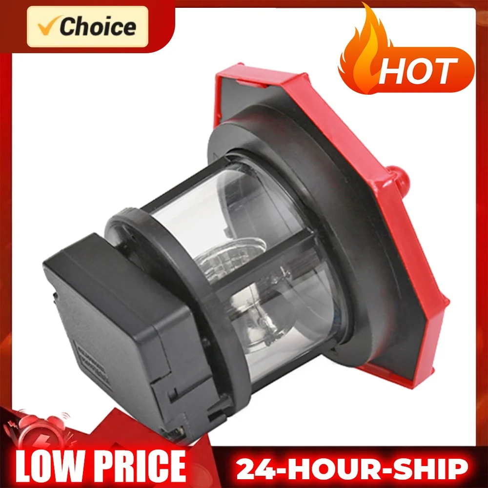 Practical Lighthouse Shape Solar LED Light Multi-functional Garden Fence Outdoor Beacon Rotating Beam Lamp
