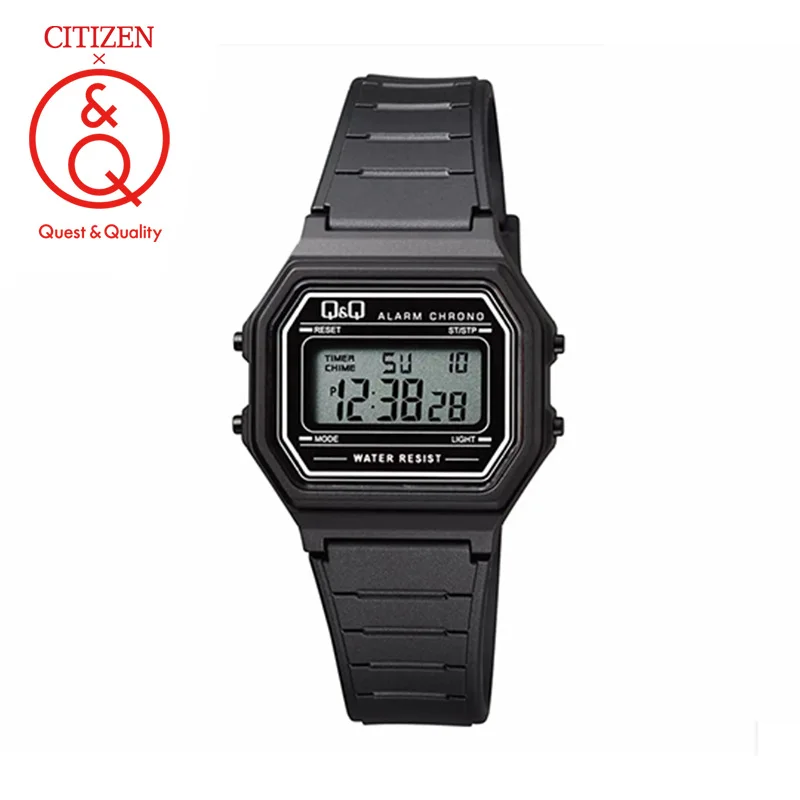 Citizen Q&Q watch men Set top Luxury Brand Waterproof Sport Quartz solar Wrist Watch Casual watch Relogio Masculino M173J008Y