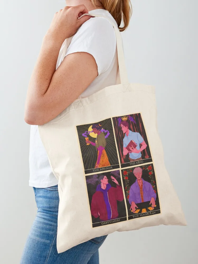 

gangsey tarot Tote Bag foldable reusable bag hand bag ladies Canvas for women free delivery bags