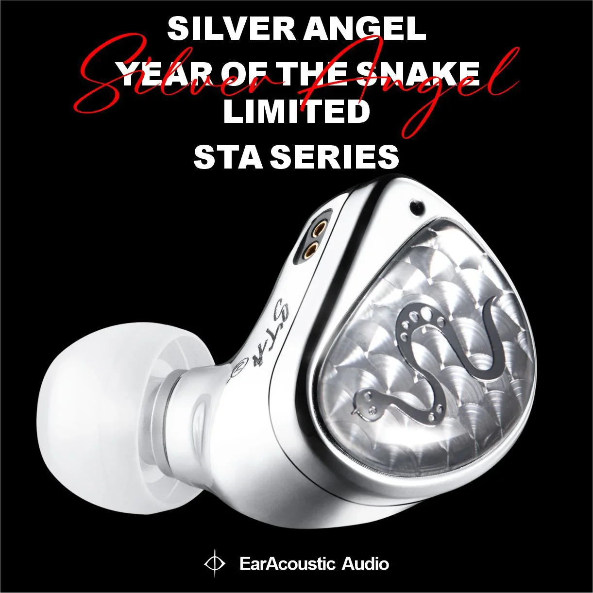 

EarAcoustic Audio STA-Hi End IEM Wired HiFi in-ear Earphones 10mm Dual-Magnet Beryllium Driver & 6mm Composite Diaphragm Monitor