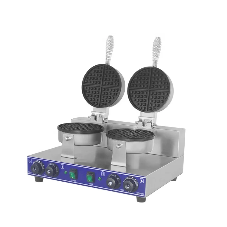 

Double Plate Electric Commercial Waffle Cone Maker Machine