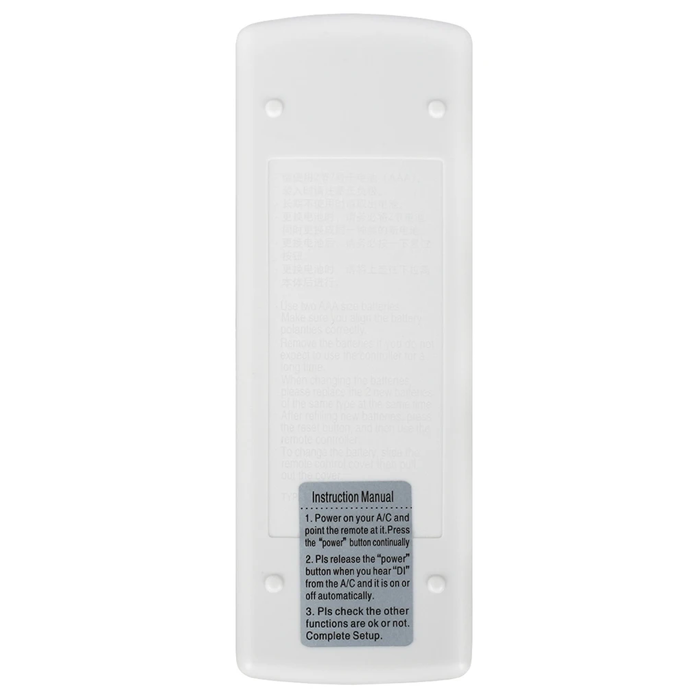 

Remote Control Household Portable White Controller AC Conditioning Regulator Fits for KM05A 06E MSH-18RV Consumer Electronics