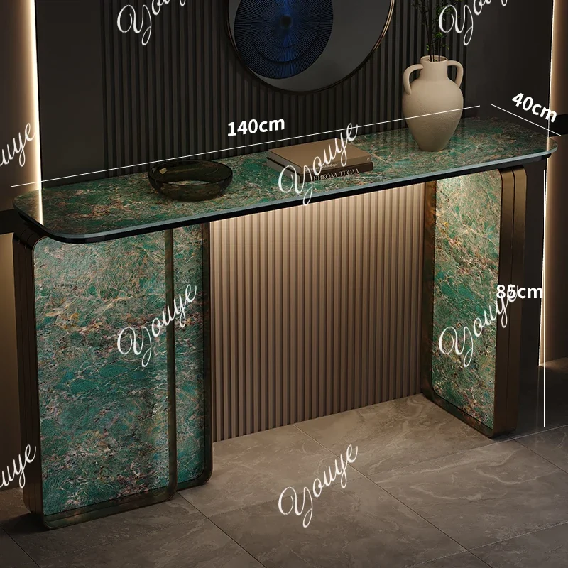 

XM Light Luxury Entrance Table Modern Artist Home Living Room Entrance Door Against Wall Corridor Aisle Decorative Cabinet End V