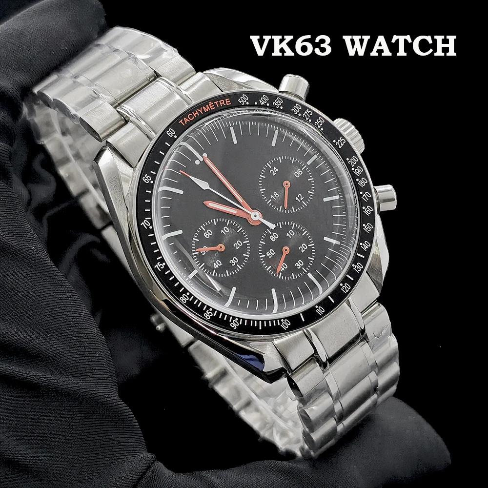 New VK63 Watch Men's Watch Personalized Customization Watch High Quality Watch VK63 Movement Watch