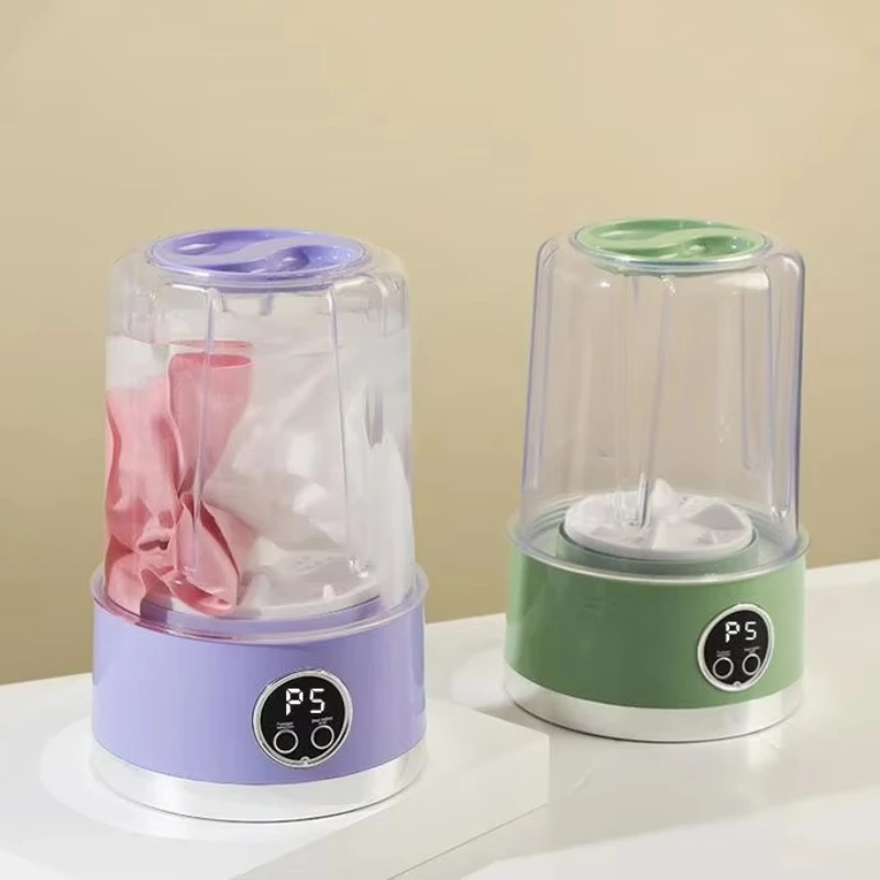 

Mini washing machine portable wireless cleaning underwear socks small device household washing machine