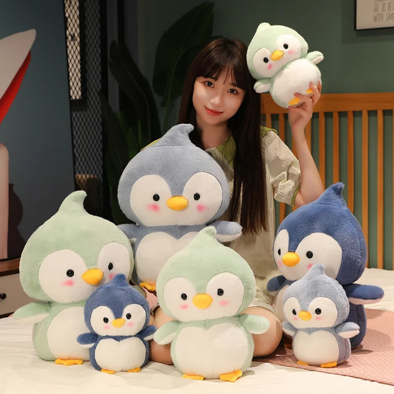 

1pc 25/35/45CM Sweet Plush Penguin Dolls Cute Animal Pillow Stuffed Soft Toys for Children Kids Birthday Decor Appease Gifts