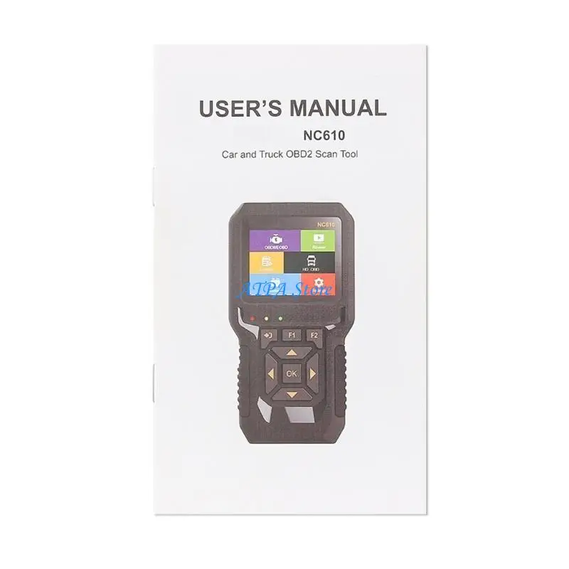 

U13C Auto OBD Code Reader Universal Diagnostic Scanner Vehicle Check Engine Light Error Code Reader Battery Tester Tool NC610