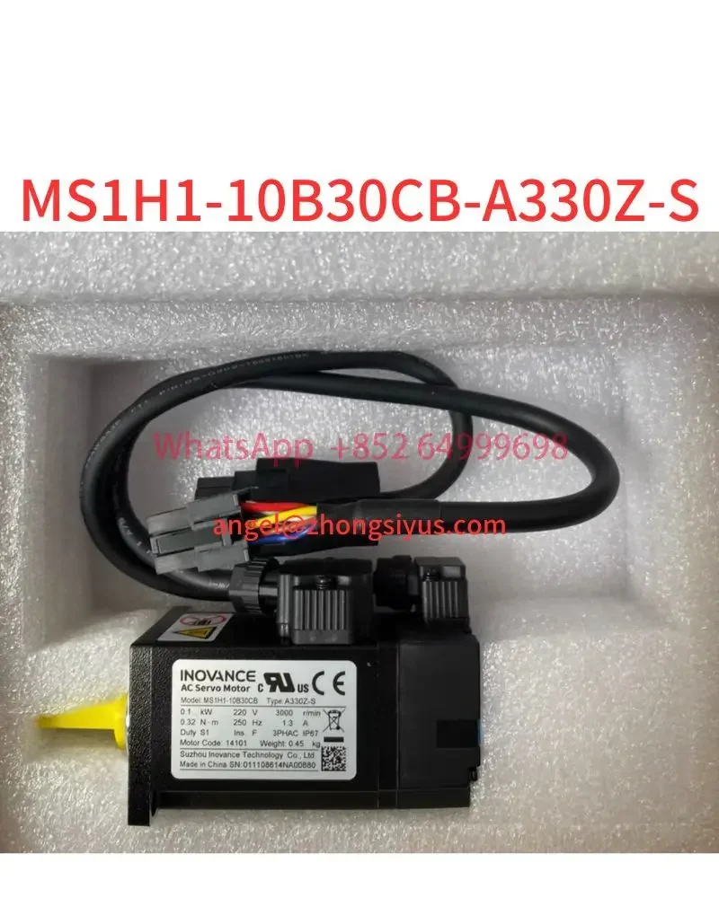 New MS1H1-10B30CB-A330Z-S servo motor