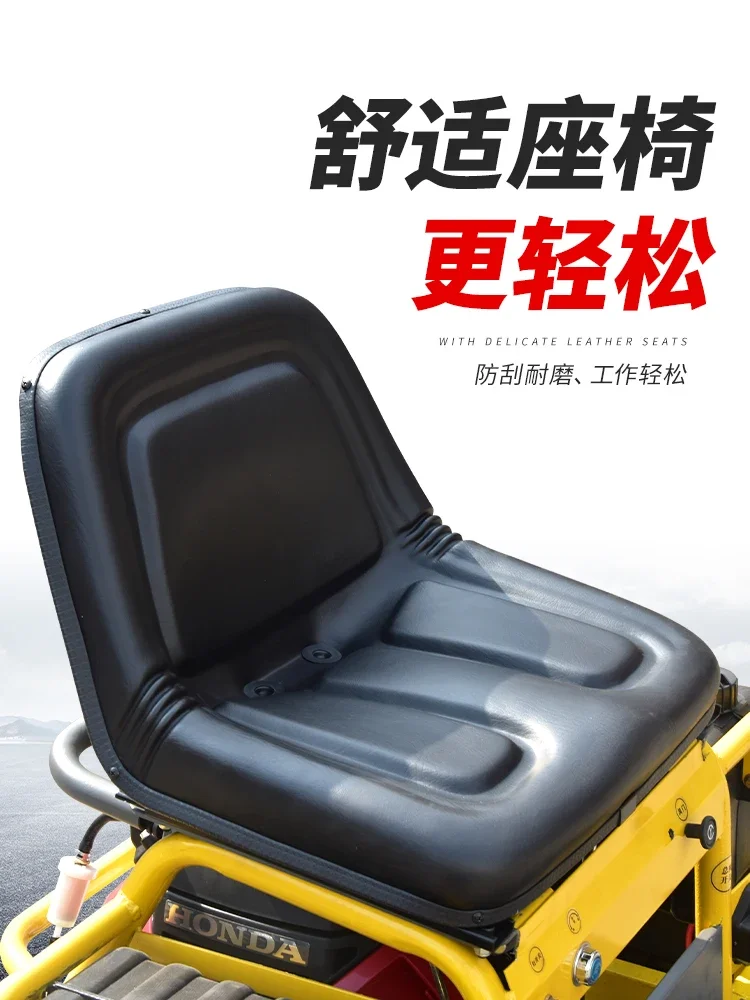 Concrete Car-Type Power Trowel Double-Disc Driving Light Collector Floor Polishing Machine Pavement Calender Trowel Machine