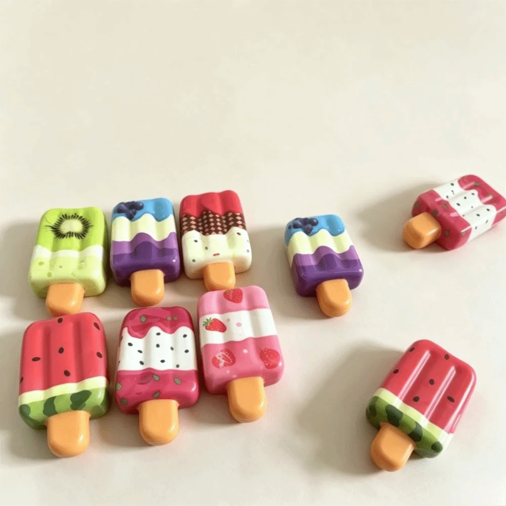 Simulated Ice Popsicle Ice Cream Squishy Toy Slow Rising Slow Rebound Reduce Pressure Toy Soft Handheld Ice Cream Squeeze Toy