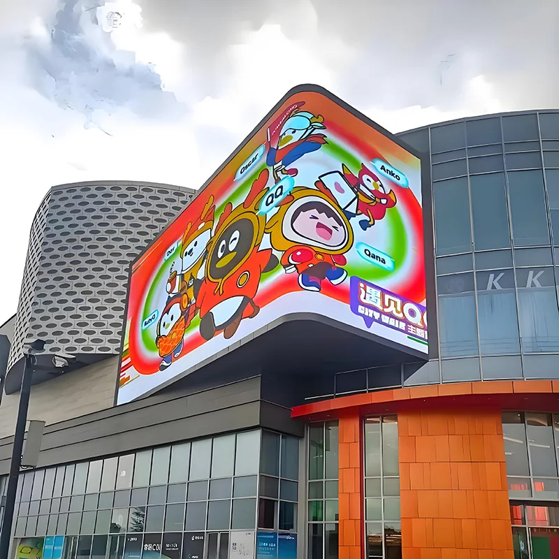 Langlebiges 500 x 500 mm großes LED-Wanddisplay für den Innen- und Außenbereich für zuverlässige Leistung