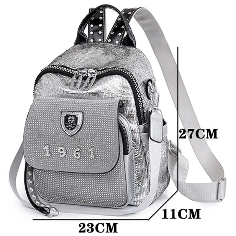 2023 High Quality Soft Leather Anti Splash Fabric Backpack Fashion Women\'s Brand Designer Backpack New Casual Student Schoolbags