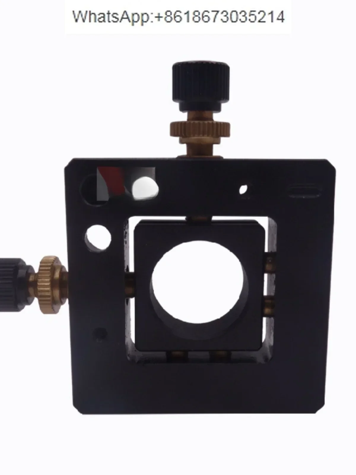 XY translation adjustment frame, two-dimensional red light adjustment frame, beam expansion mirror adjustment frame