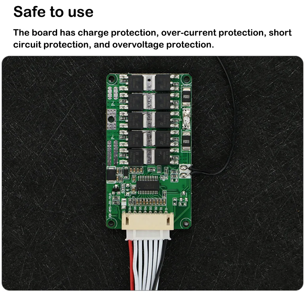 24V Battery Protection Board Professional Motorcycle Scooter Overvoltage Overcurrent Short Circuit Guard Part 20A