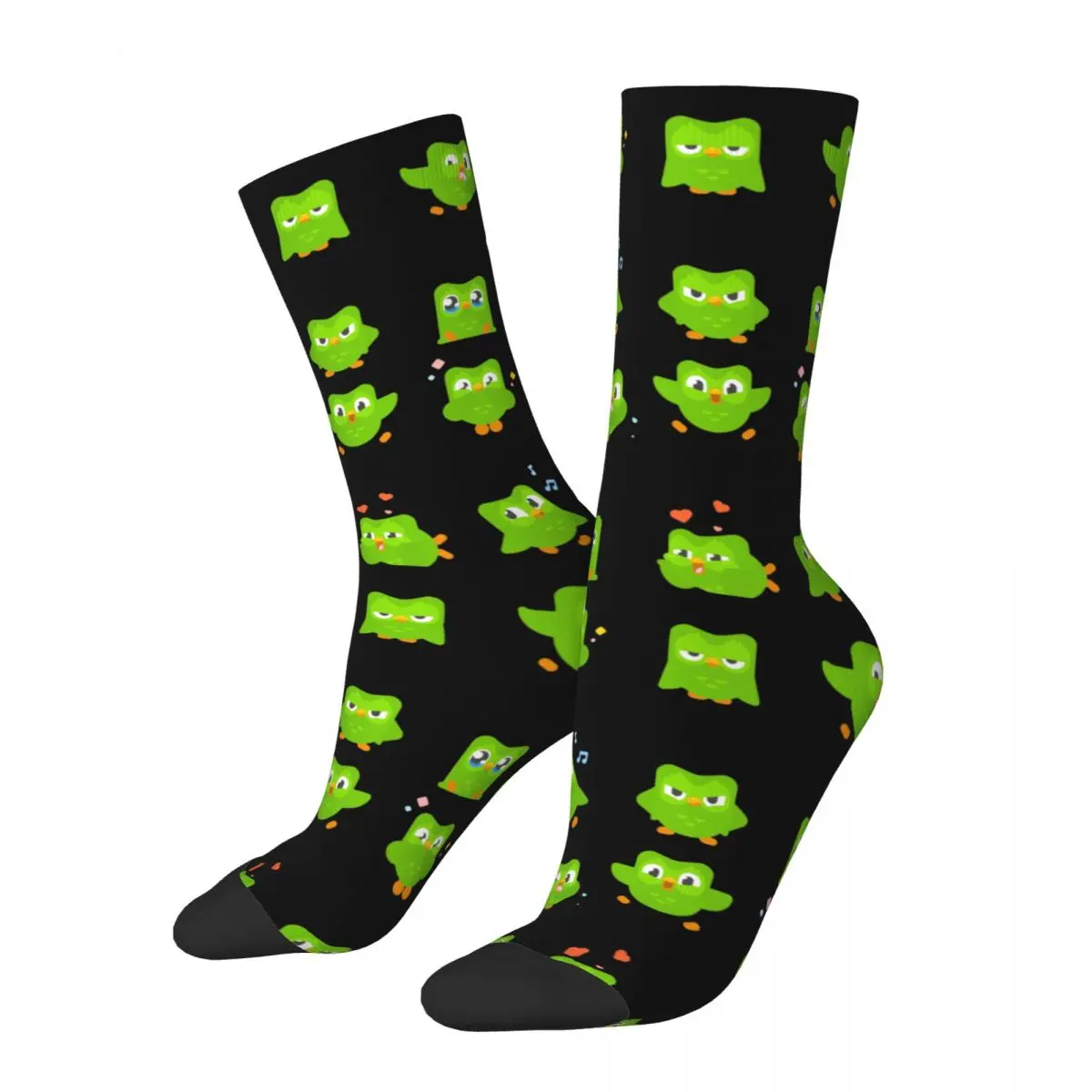 Duolingo Owl Duo Men and Women printing Socks,lovely Applicable throughout the year Dressing Gift