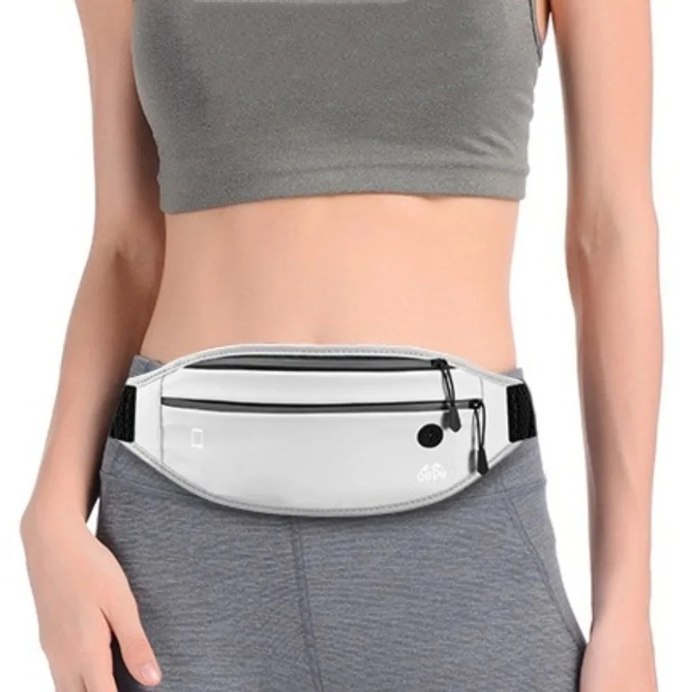 

Водонепроницаемая мужская поясная сумка большой вместимости со светоотражающими элементами для походов и бега, из полиуретана, с регулируемым ремнем, для кемпинга и альпинизма