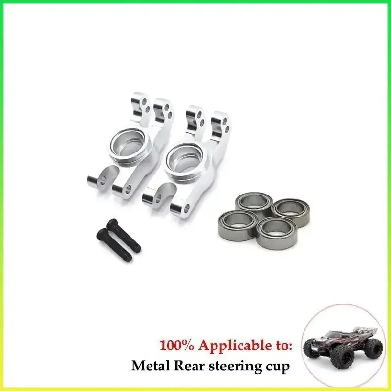 Aluminum Alloy Suspension Arm  Cup Set Upgrade Metal Parts Accessories for Mjx Hyper 1/16 Go  RC Car 16207 16208 16209 H16 H16BM