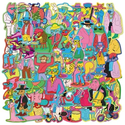 50Pcs Cute Colorful Stickers DIY Stickers Scrapbooking Phone Luggage Skateboard Waterproof Graffiti Decals