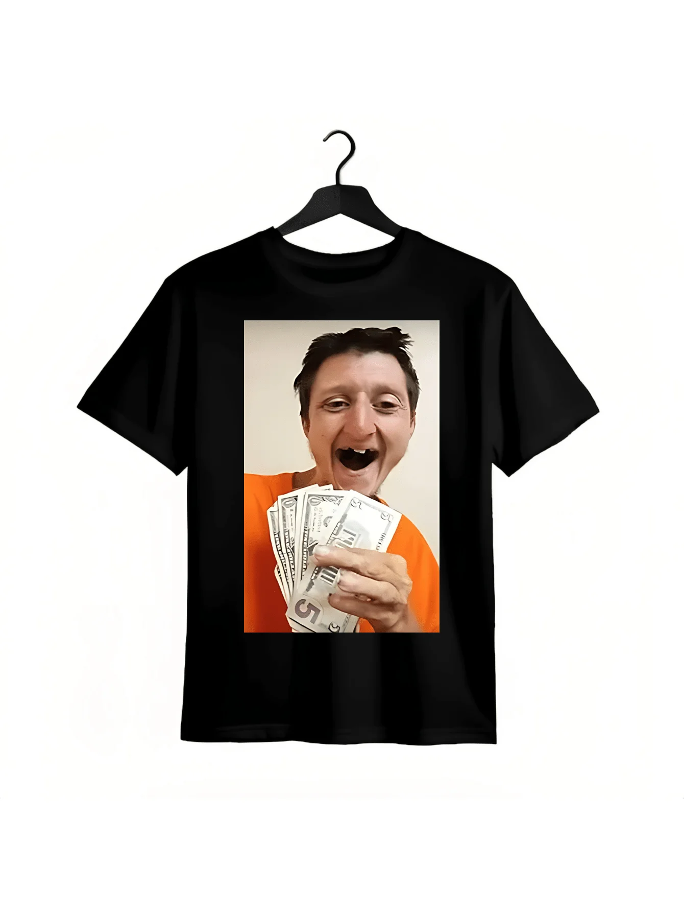 Daniel Larson So Funny Meme Camiseta gráfica con tipografía llamativa y diseño de humor retro creativo 2025 Nuevo en