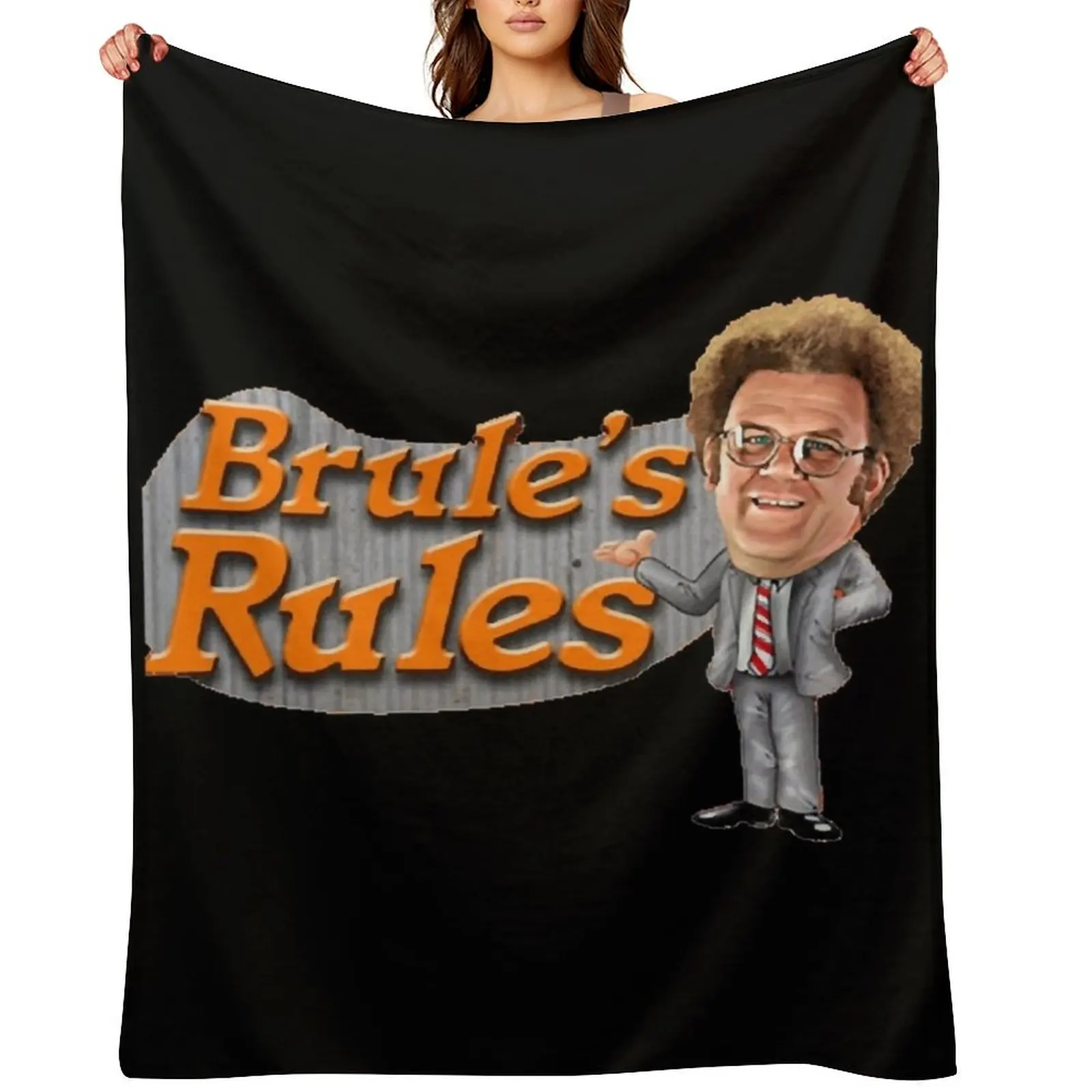 

Day Gift For Dark Red Brule Rules Vintage Photograp Throw Blanket Beautifuls Kid'S Warm heavy to sleep Blankets