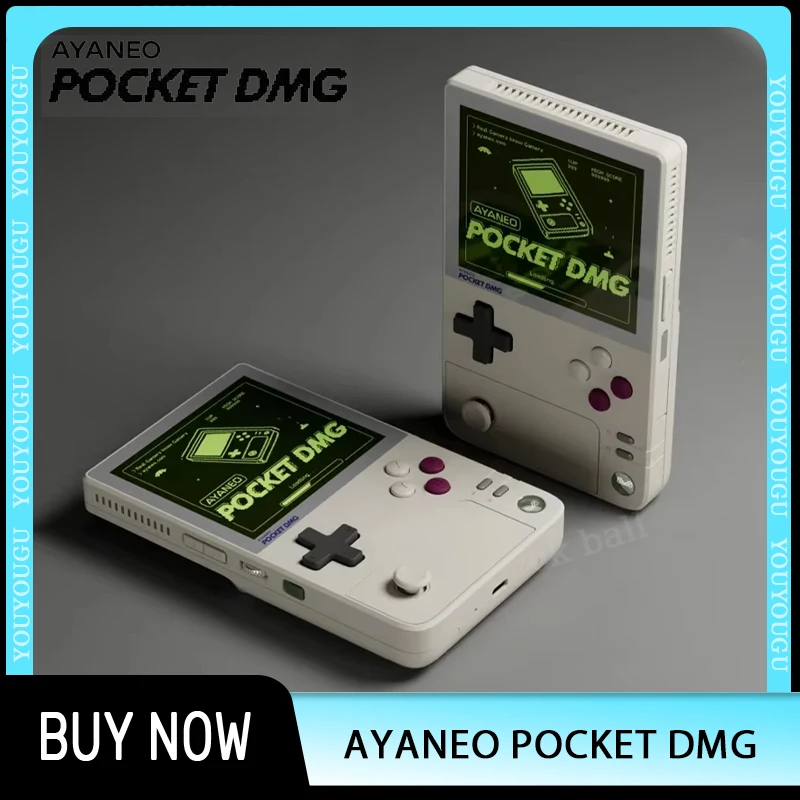 AYANEO Pocket DMG Game Console 3.92Inch OLED 1240*1080 Resolution Screen 6000mAh Gyroscope Custom Handheld Game Consoles Gifts