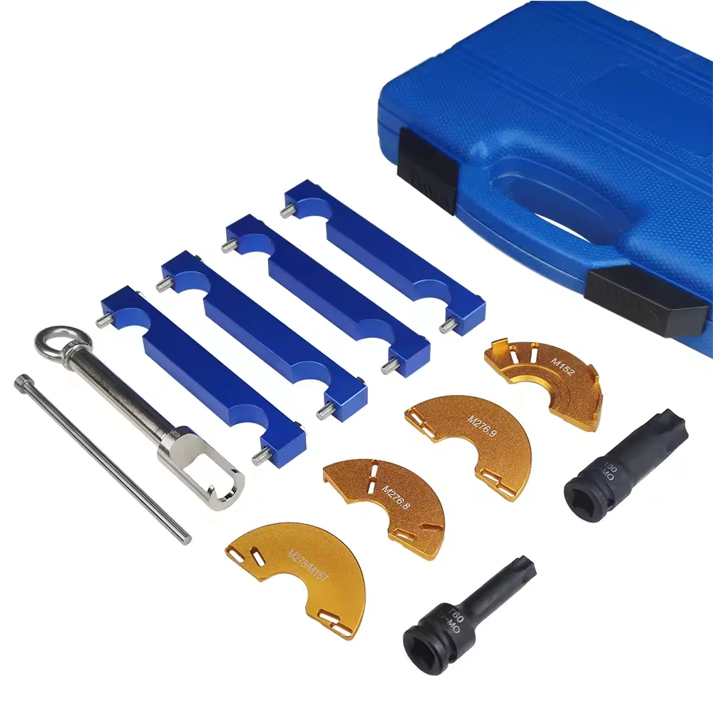 

Engine Alignment Locking Timing Tool Kit for Mercedes Benz M276/ M278 with 3PC Camshaft Adjuster Tool Kit