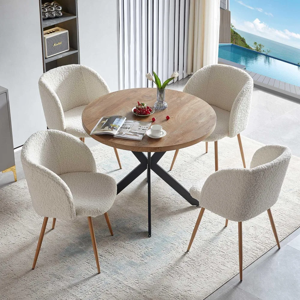 5 Piece Dining Table and Chair Set, 37