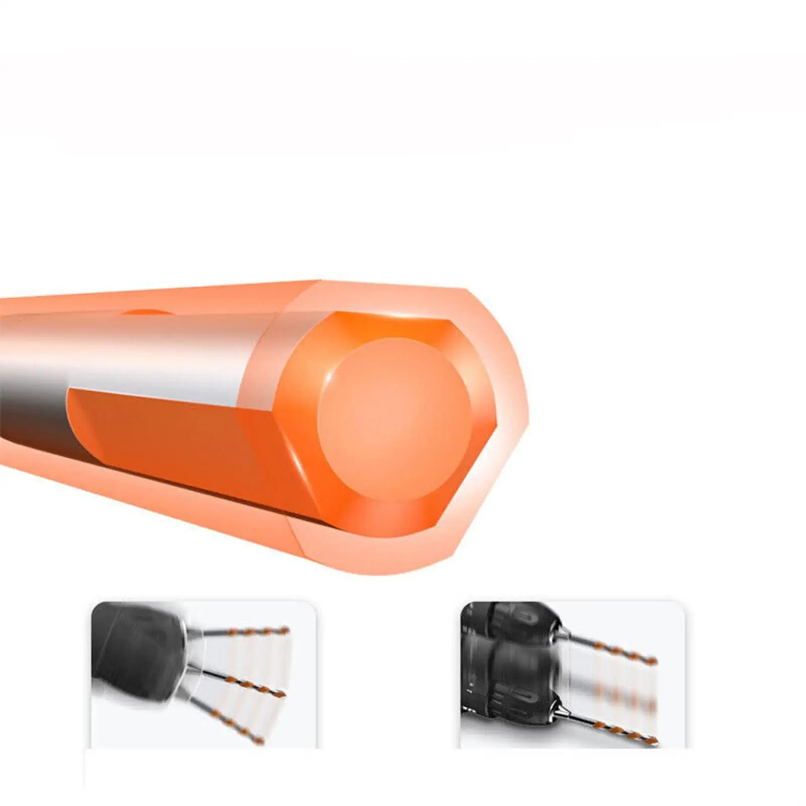 7x Drill Bits Multifunctional Power Drills Bits for Brick Wood and Plastic image 5
