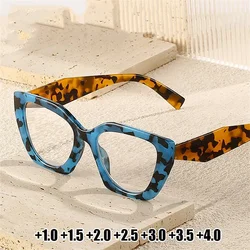 Irregular Optical Reading Glasses for Women Prescription Hyperopia Eyeglasses Anti Blue Light Computer Diopter Eyewear +1.5 +4.0