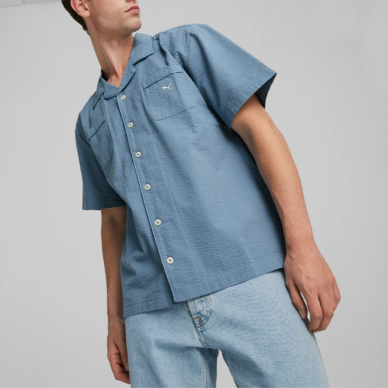 

Puma genuine New Men and Women's Summer Polo Shirt with Collar 624016-20