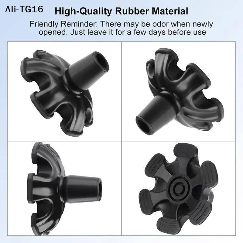 【Ty2】】1Pc 19/22mm Canes Self Standing Protect End Cover Eldder Walking Stick Rubber Non-Slip Pad End Bottom Cap Tip Replacement