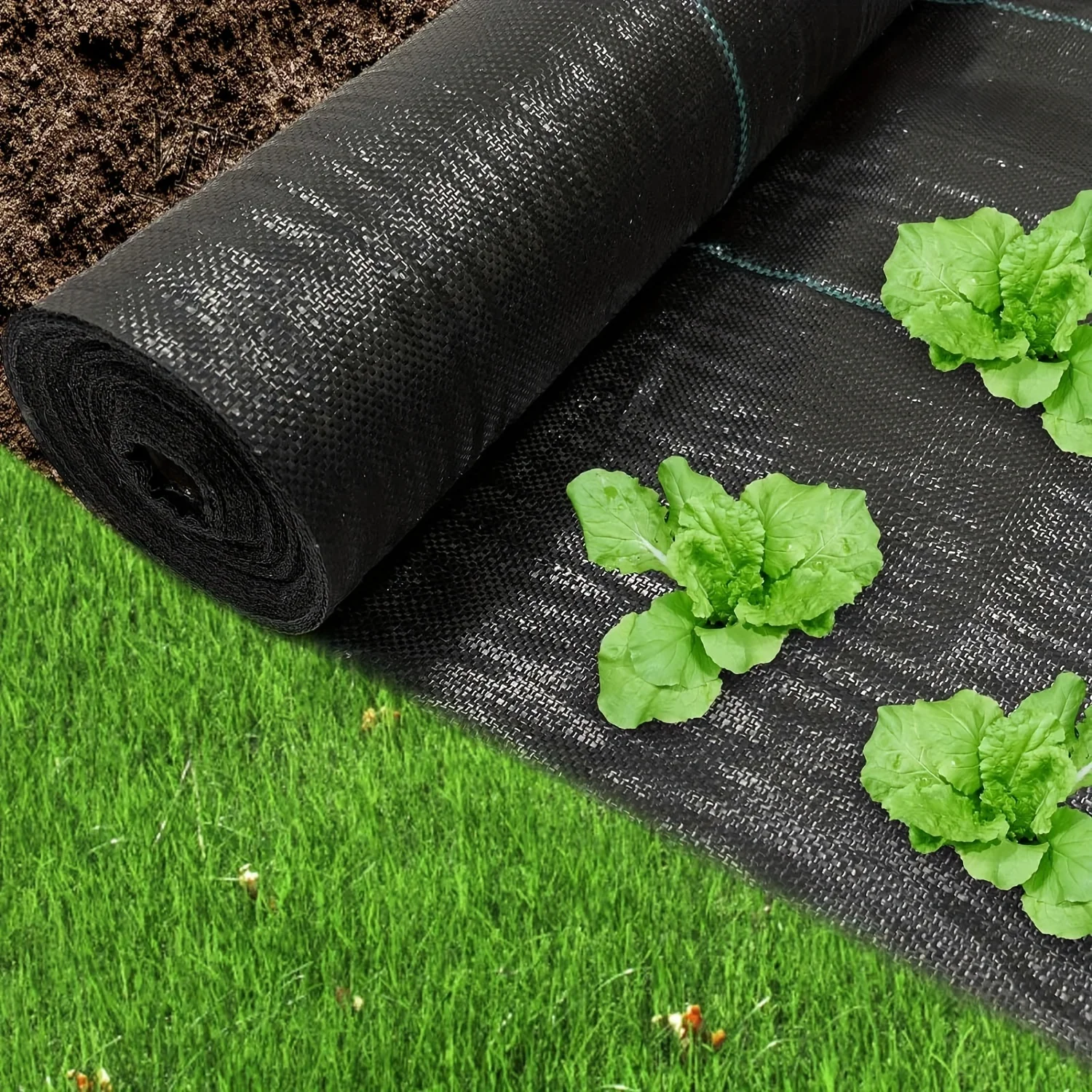 Anti-Weed Mesh Geotextile For Weed Control Anti-Weed Mesh Agricultural Mulch Cloth Greenhouse Weeding Mat Water Permeable