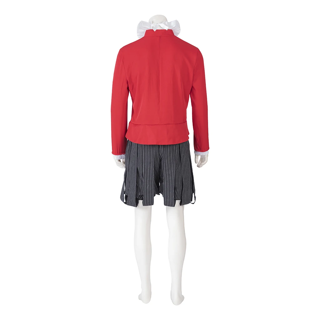 Ghosts Season3 Cosplay Sir Humphrey Bone Costume Men's Top and Shorts Jacket Halloween Carnival Catholic Tudor Outfits Full Set