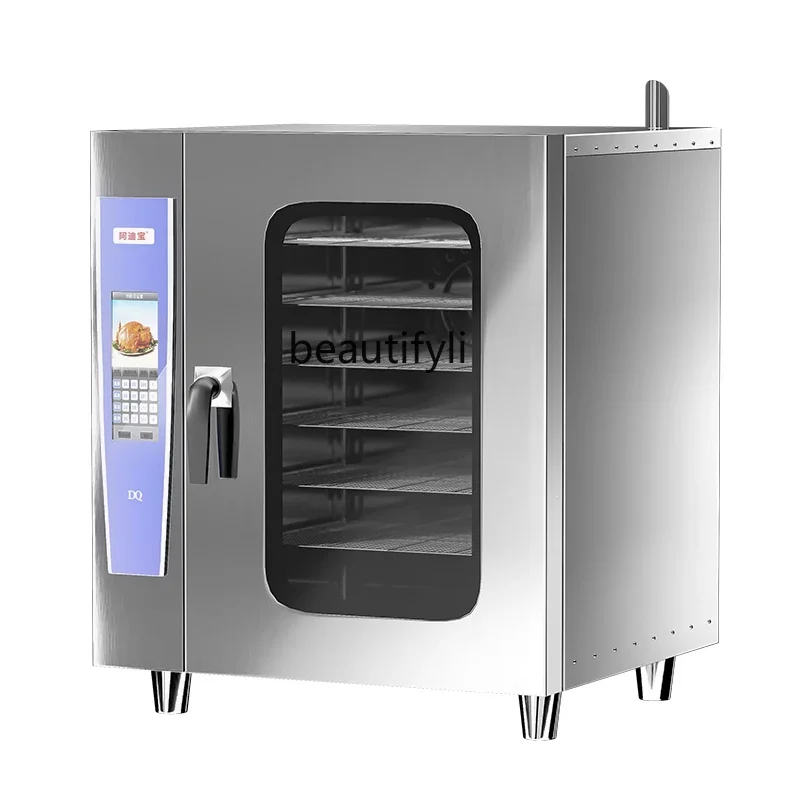 E132 Commercial Steam Baking Oven with Cleaning Multifunctional Electric Oven Kitchen Restaurant Hotel Roasted Duck Furnace