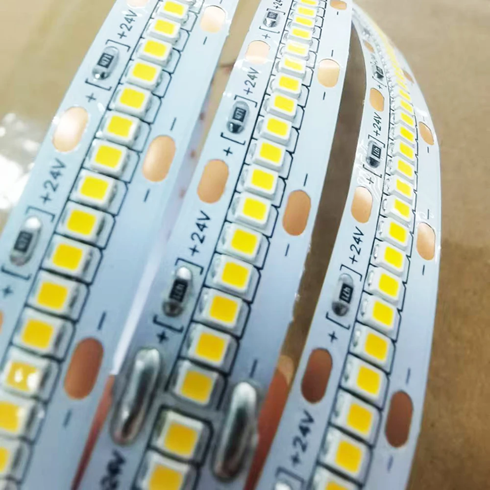 

420 Leds/m LED Strip 24v High Density Led Tape 2025 SMD 2700k 4000k 6000k LED Linear Backlight CRI85+ High Brightness 20w/m