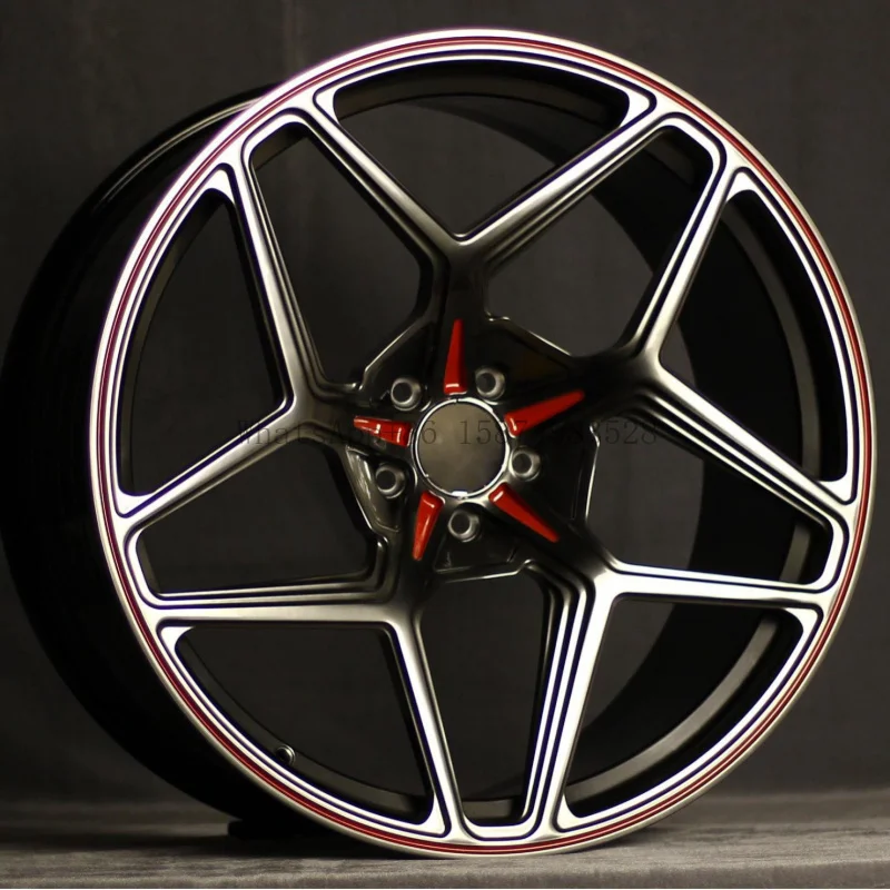 Brand New Black Warrior6061Aluminum Alloy Forged Wheel Hub Modified Wheels  T6061Aluminum Alloy Forging