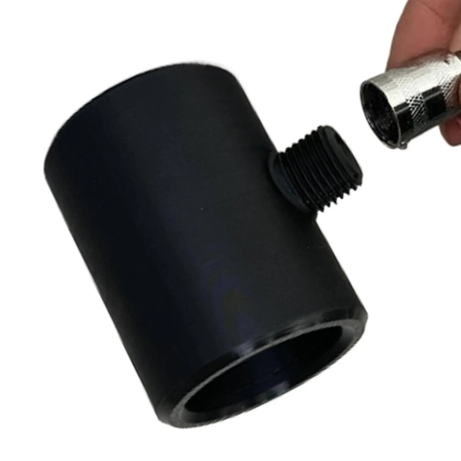 Men Shower Head Small Cylindrical Shower Nozzle Lightweight Bath Accessory Simple Bathroom Fixtures for Routine Wash