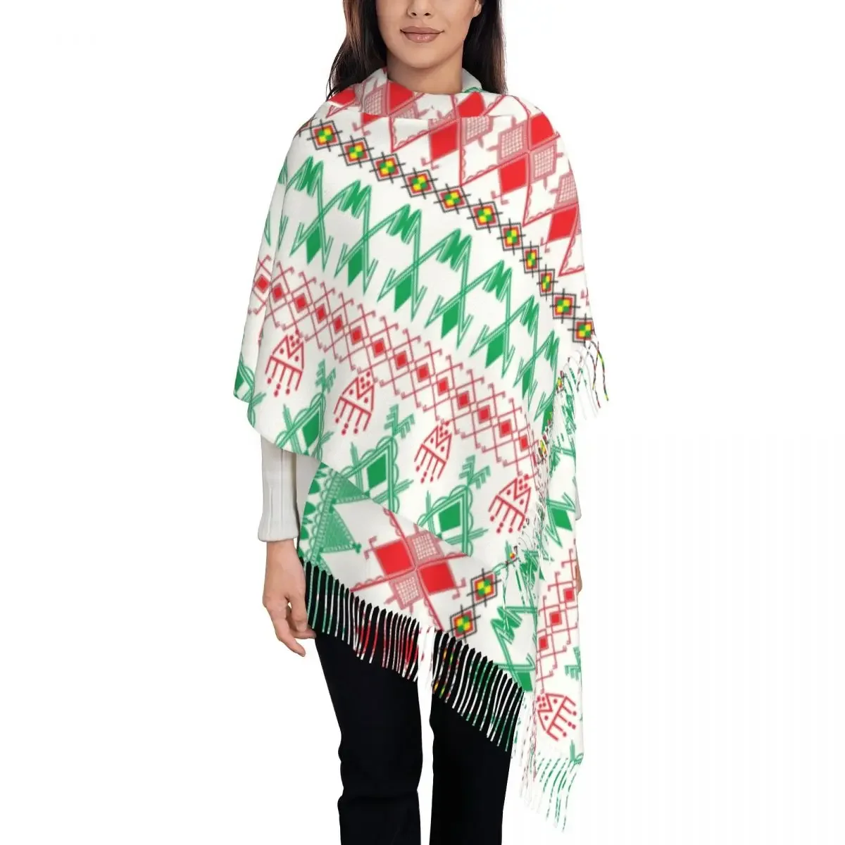 Personal isierte gedruckte Afrika geometrische Amazon Stil Schal Männer Frauen Winter Herbst warme Schals Kabyle Teppich Schals Wraps