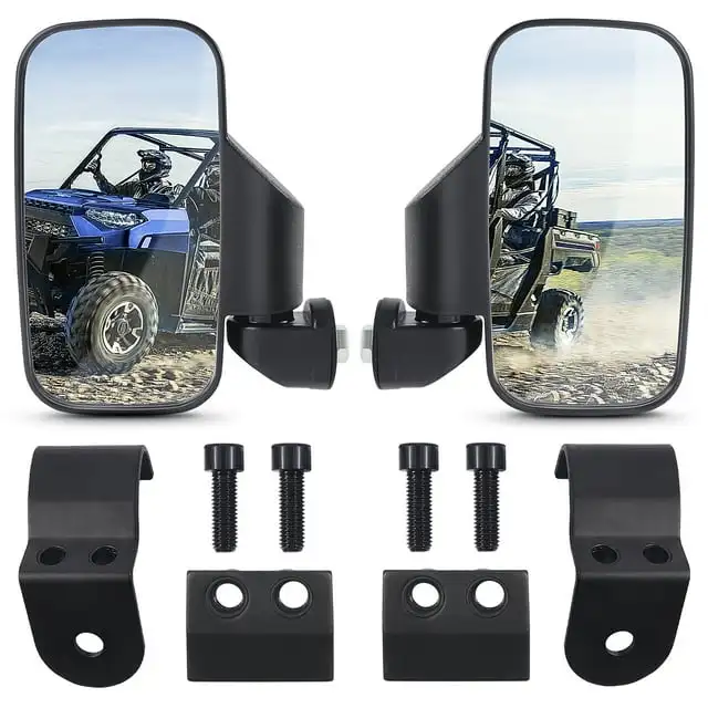 

Улучшенные боковые зеркала MICTUNING UTV-регулируемое выпуклое зеркало заднего вида с защитой от брызг