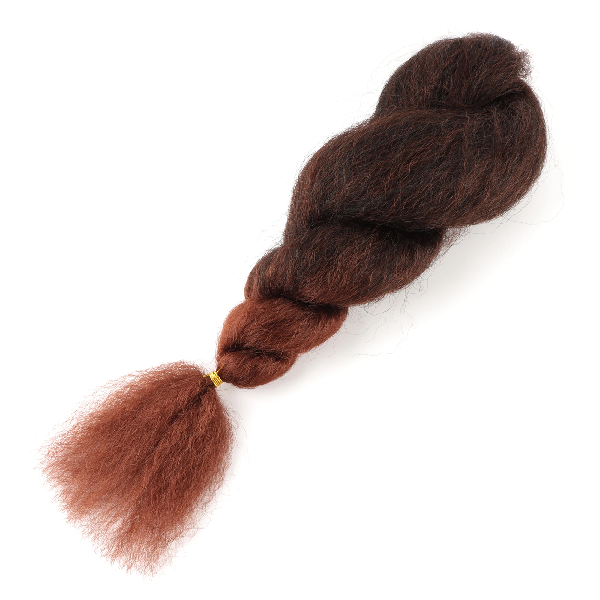 OrientfashionTrenzas de pelo sintético de ganchillo Vixen de 26 pulgadas, trenzas de tamaño gigante, pelo de ganchillo liso Yaki