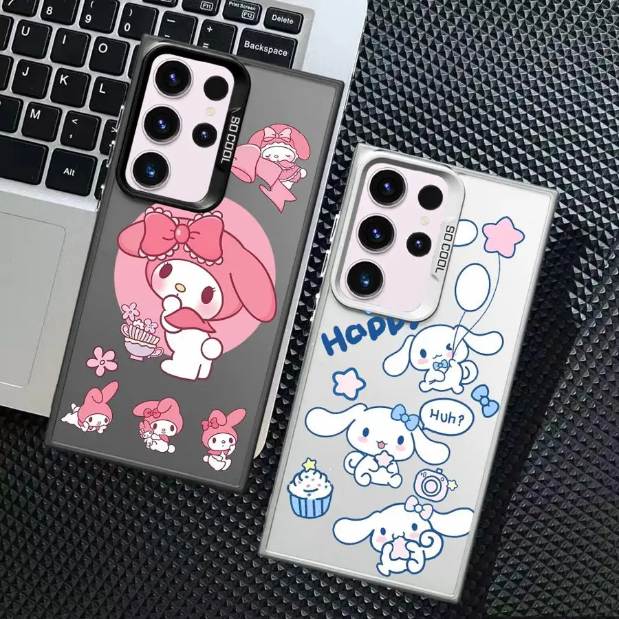 

Soft Cover Phone Case for Samsung Galaxy S22 Ultra S21 S24 FE S25Plus S25 S20 FE Note 20 Ultra S23 S24Ultra Cute My Melody